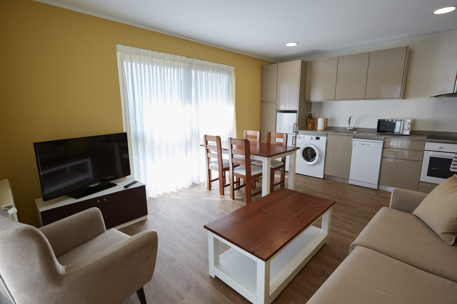 interior de El Fresnu, apartamento rural en asturias